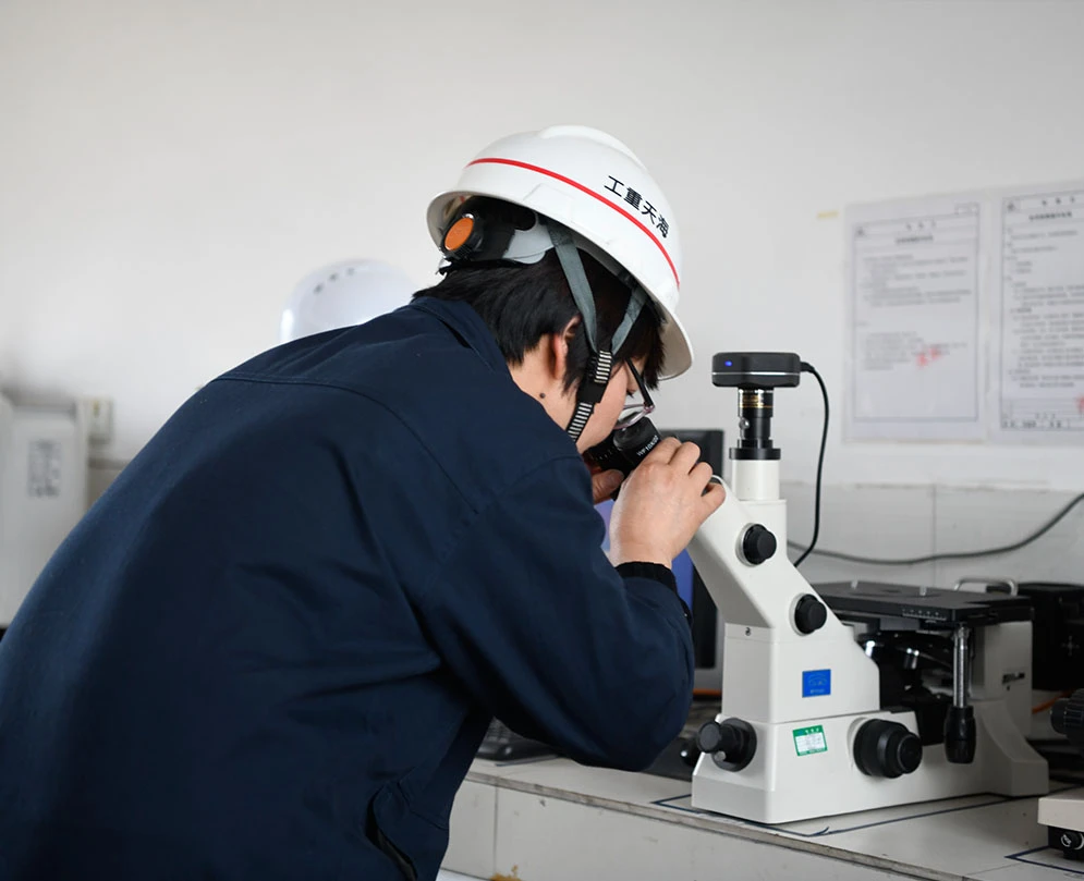Application of testing equipment
