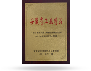 Anhui Industrial Excellence Award