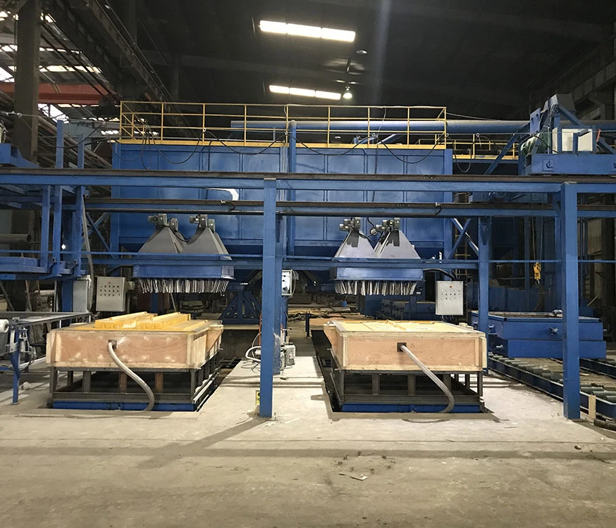 V method production line