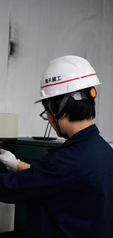 Application of testing equipment