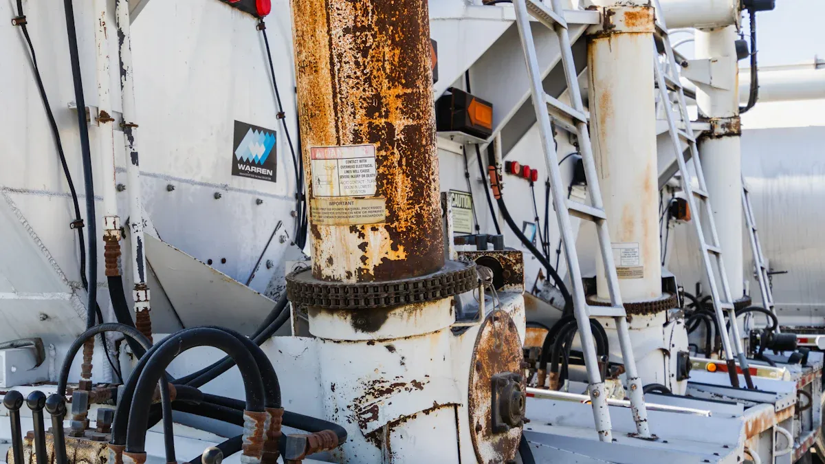 Types of Wear Parts in Concrete Batching Plants