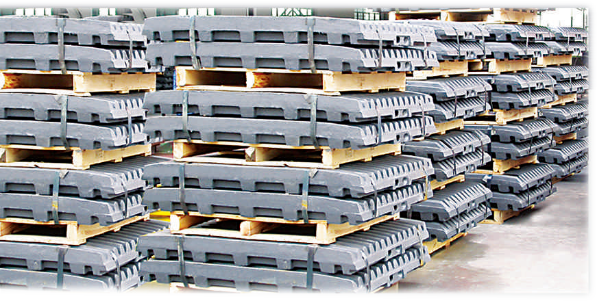  Long Service Life Crusher Jaw Plate
