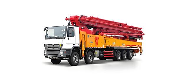 concrete pump truck