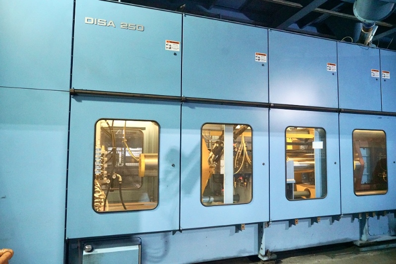 DISA vertical parting flaskless shooting molding line